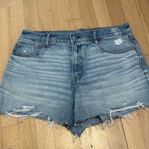 American Eagle Outfitters Light Blue Jean Shorts